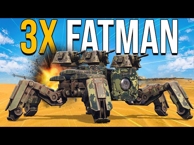 Trying the New Thanatos Generator with 3 Fatman Cannons!