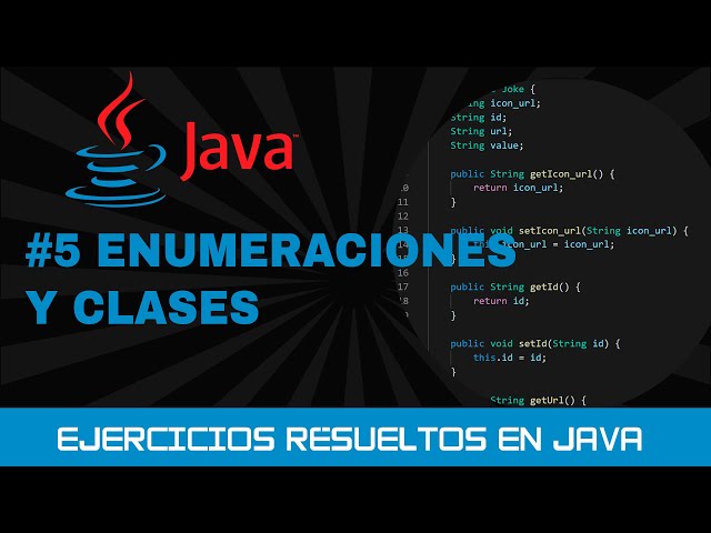 5. Solved JAVA Exercises: ENUMERATIONS and classes