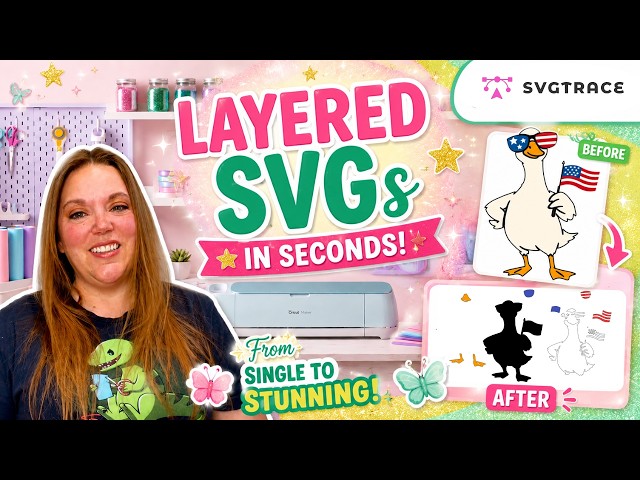 make SVGs in SECONDS for your Cricut!
