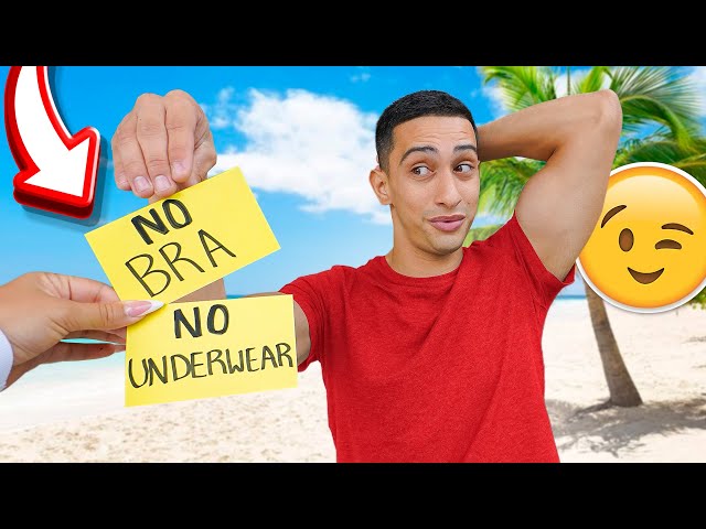 LETTING HIM DECIDE OUR DAY ON VACATION!! *Gets Juicy*