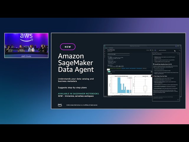 How to turn data questions into code using an AI agent | AWS Events