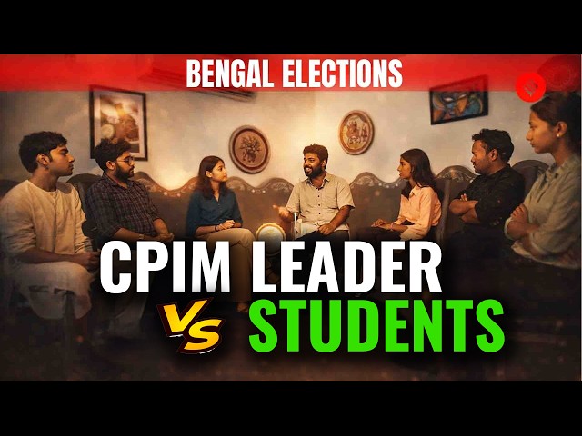 Bengal Elections: Students Grill CP(I)M Leader Srijan Bhattacharya, Is Left Relevant In Bengal?