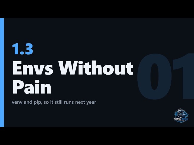 Python venv & pip Setup That Won't Break