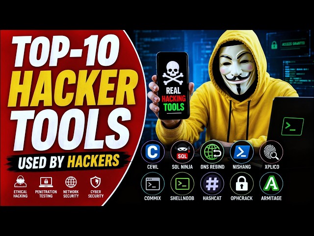 Top 10 Hacker Tools For Hacking | Use in 2026 | Jawlaya | Part - 3