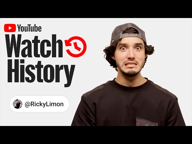 Ricky Limon reacts to his Watch History | Watch History
