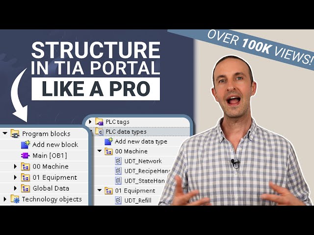 How to Structure Your PLC Program in TIA Portal Like a Pro (Full Course Chapter) | In-Depth Tutorial