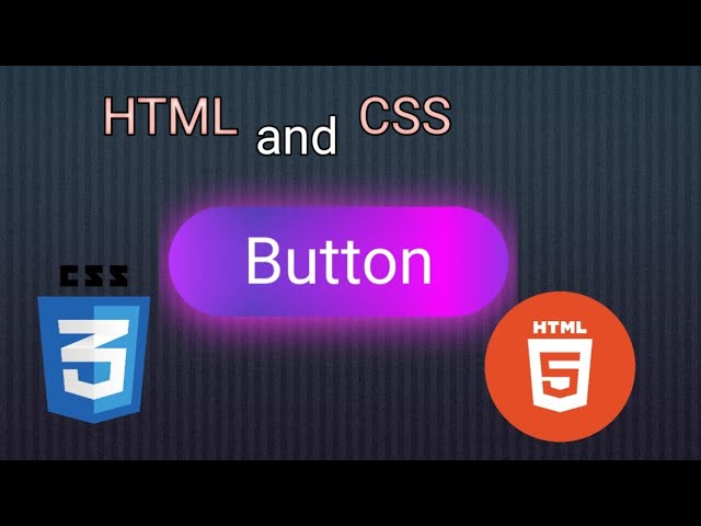 Neon lighting button using html and css | html css tutorial for beginners