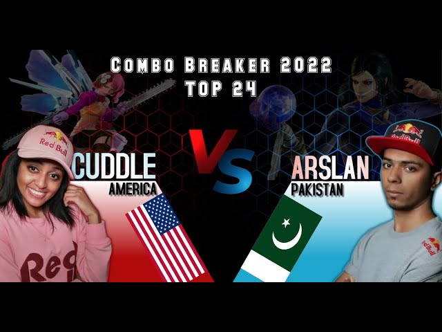 ARSLAN ASH VS CUDDLE_CORE || Combo Breaker 2022 Top 24 || HD