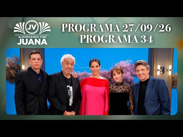 LUNCH WITH JUANA - Program 09/27/26 - PROGRAM 34 - 2026 SEASON