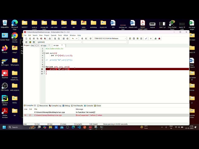 Understanding Arrays in C: A Beginner's Guide  class-1