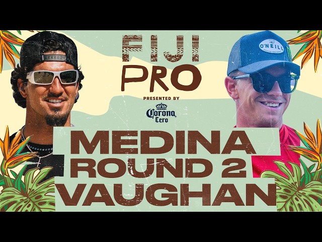Gabriel Medina vs Joel Vaughan | Fiji Pro presented by Corona Cero 2026 - Round 2