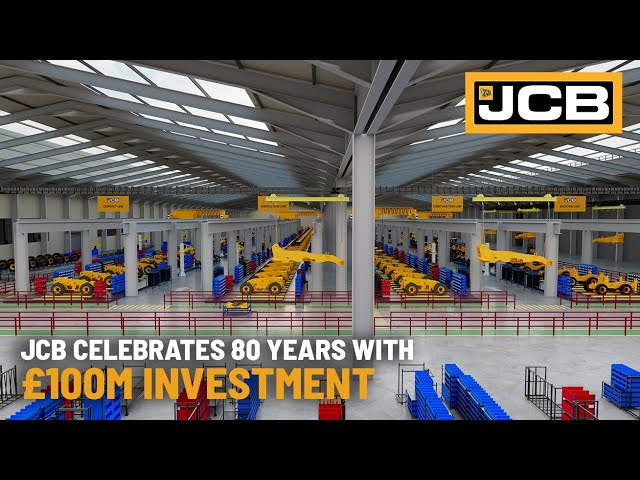 JCB Unveils £100 Million Investment into British Manufacturing