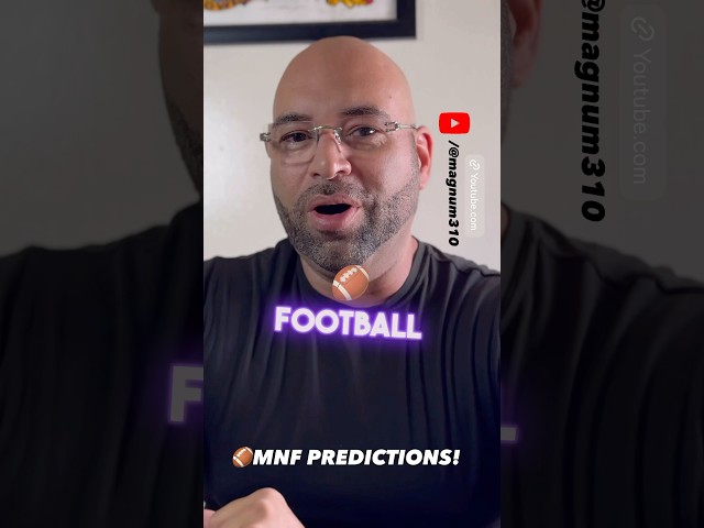 Monday Night Football Betting Insights & Predictions #magnum310 #betting #sportsbetting #mnf