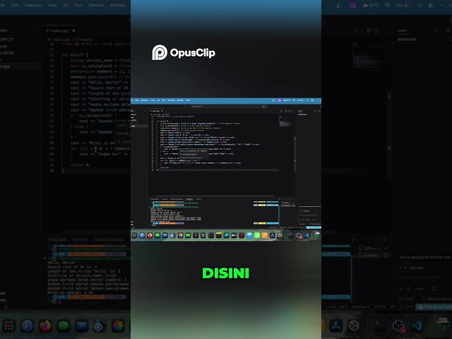 Belajar For Loop di Bahasa Pemrograman C++ #coding