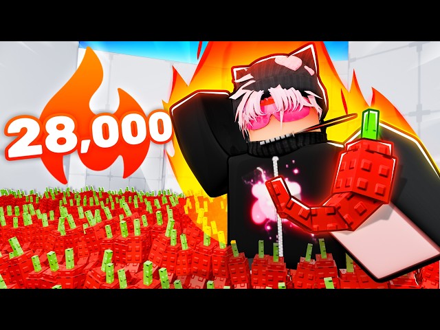 I Reached A 28,000 WINSTREAK, but Every Death = 1 CHILI PEPPER..