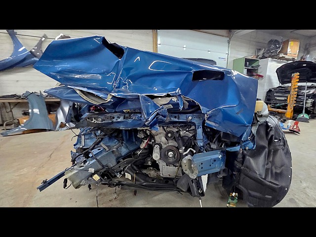 Nobody Even Wanted It for Parts… 2023 Dodge Challenger Restoration
