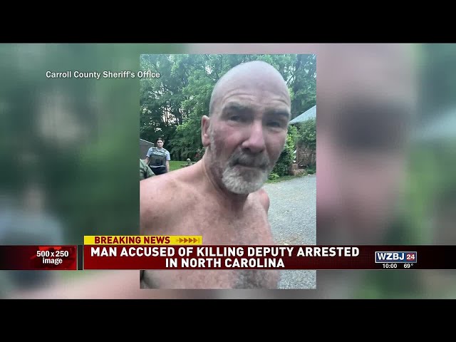 Suspect In Killing Of Carroll County Deputy Captured