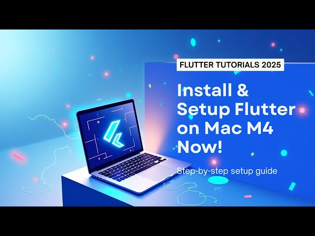 How to Install Flutter on Mac M4 Android Studio 2025 | How to Setup Flutter on MacBook M4