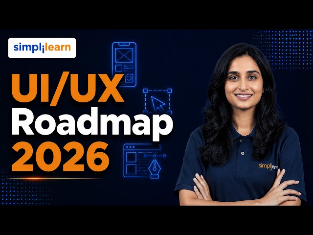 UI/UX Roadmap 2026 | Complete Step-by-Step Guide for Beginners | Simplilearn