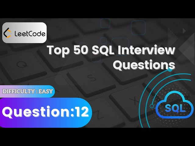 Students & Examinations - Problem 12  || Top 50 LeetCode SQL Interview Questions