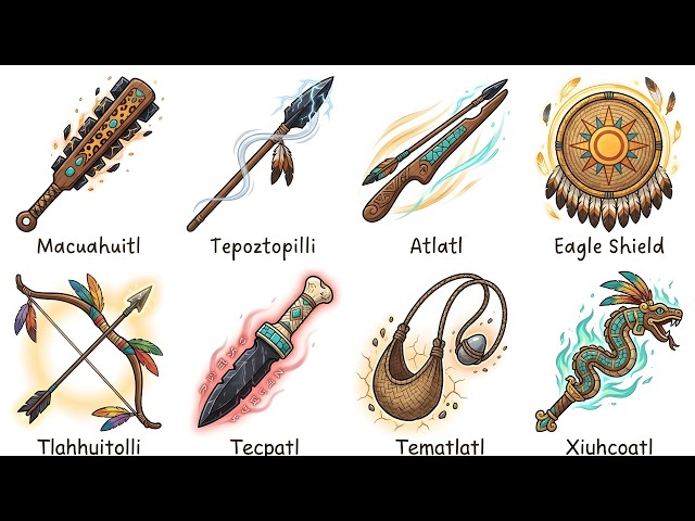 The Most Powerful Weapons in Aztec Mythology Explained in 10 Minutes