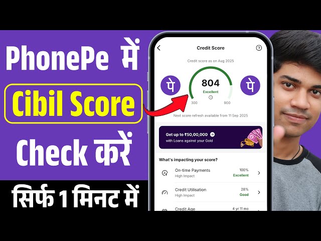 Phonepe Cibil Score Check | Cibil Score Phonepe | How to Check Cibil in Phonepe | 2026