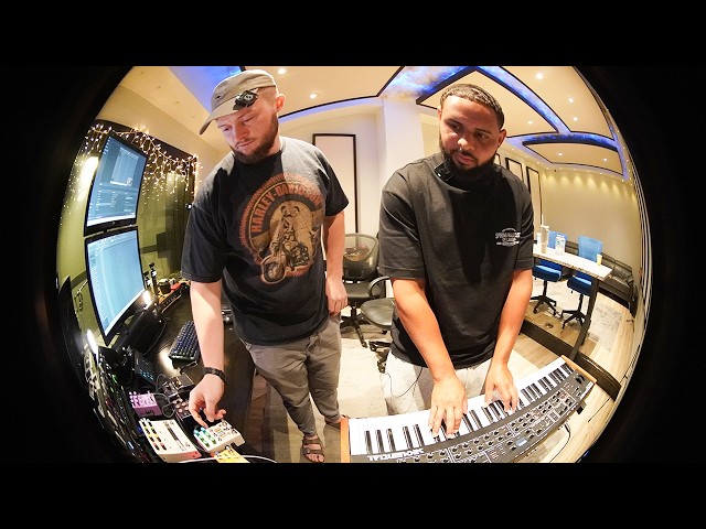 Making a beat for LOE SHIMMY & HURRICANE WISDOM | Producer Vlog 134