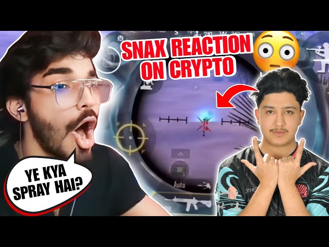 Snax *SHOCKED* By Pakistani Player CRYPTO Gameplay😱