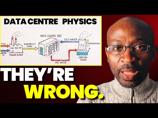 Process Engineer Explains: The Math Behind "Water-Efficient AI Data Centres" Is Laughably Wrong