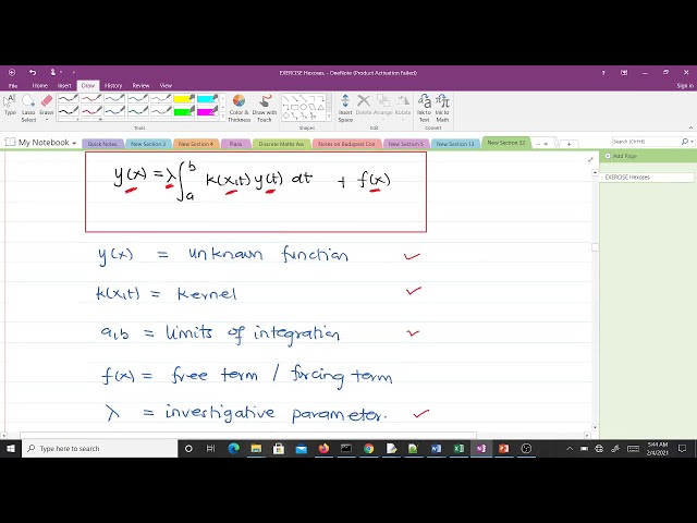 Introducion to Integral Equations & Examples (Lesson 1)