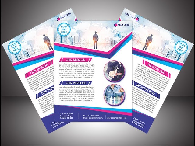 Professional Flayer Design | Corel Draw Tutorials |