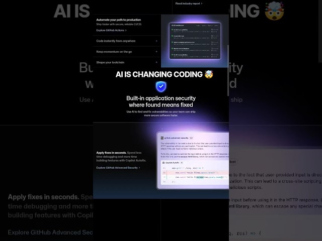 🔥 GitHub Copilot Is Changing Coding 🤯 | AI Coding Revolution | Developers Must See This! #shorts