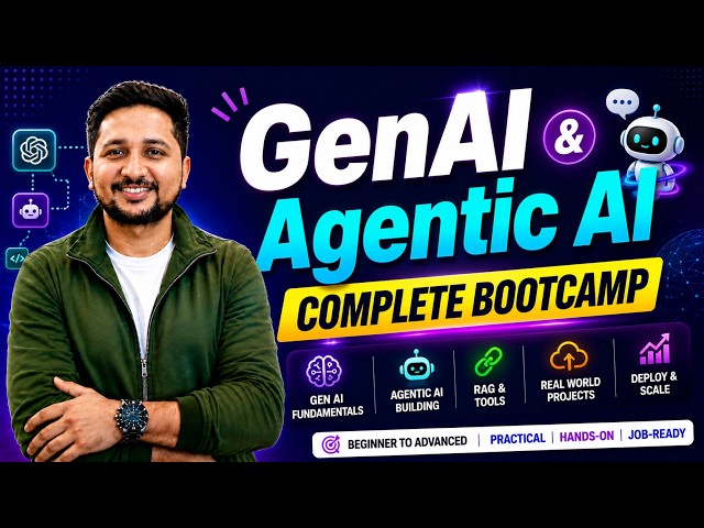 GenAI and Agentic AI Complete Bootcamp