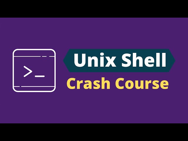 Unix Shell Crash Course || Unix Shell Tutorial for Beginners
