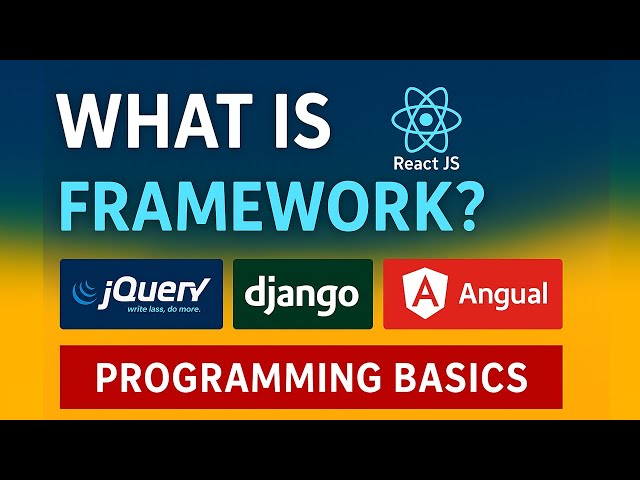 What is Framework 🤔| What is Framework in Hindi | What is Framework in Programming