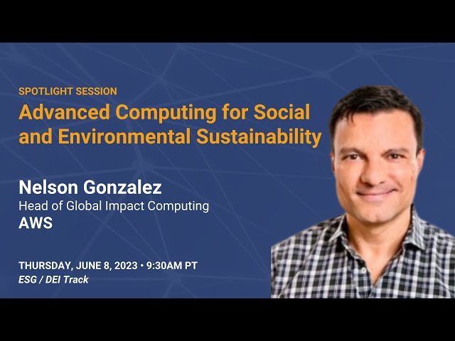 Advanced Computing for Social and Environmental Sustainability