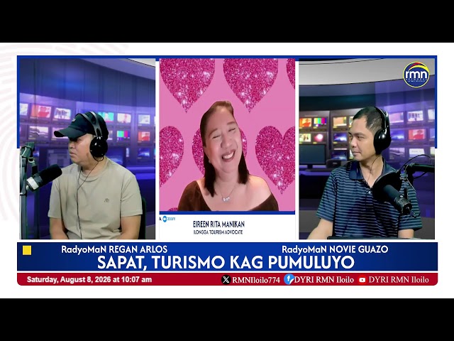 SAPAT, TURISMO, KAG PUMULUYO (STP3) | AUGUST 8, 2026 | SATURDAY