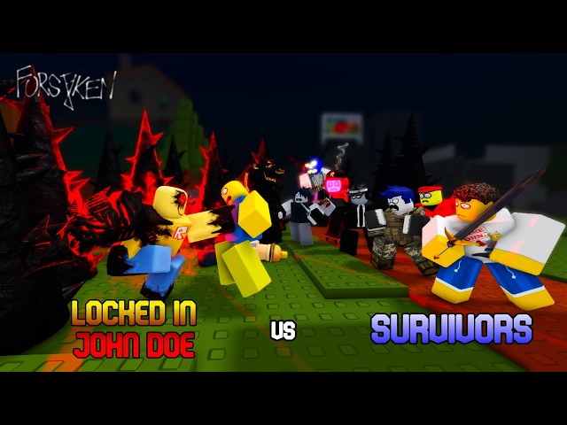 IF JOHN DOE LOCKED IN [FINALE] - FORSAKEN ANIMATION