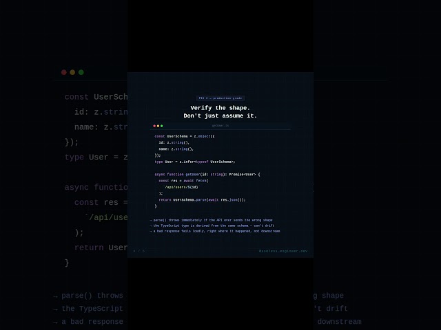 TypeScript compiled. Then it crashed anyway. 🔖