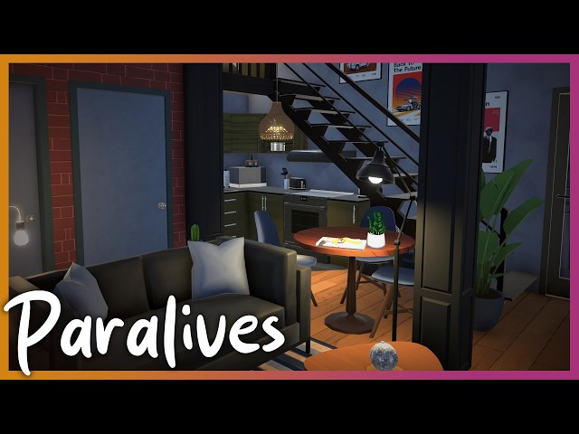 Is There ANY Style This Game Can't Do?! | Industrial Loft Paralives Speed Build