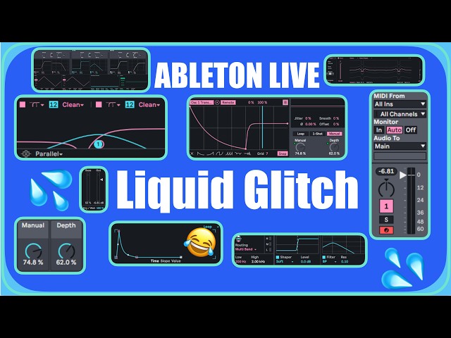 Ableton Live | Liquid Glitch Tutorial | User Friendly