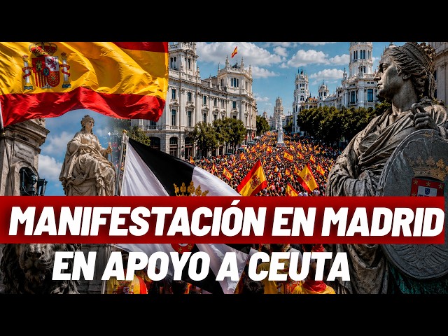 EN DIRECTO: Manifestación en apoyo a Ceuta en Madrid hoy, miércoles 2 de septiembre