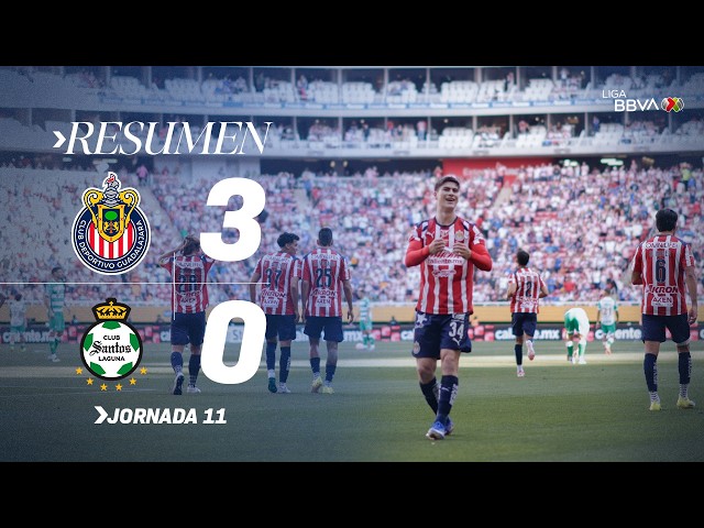 CHIVAS 3-0 SANTOS | What a goal from Chivas! | With Mexico C26