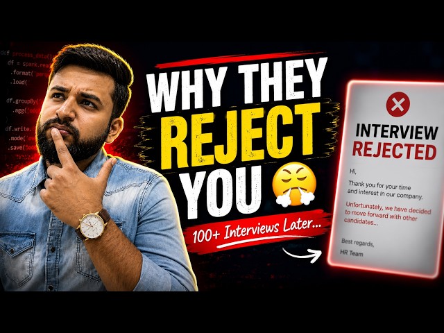 I Took 100+ Data Engineering Interviews 😤 | Why Most Candidates Keep Getting Rejected (2026)