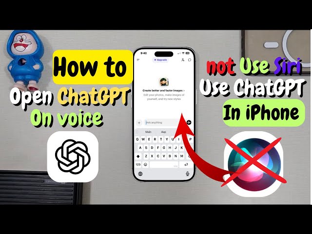 How to open ChatGPT With Voice || Use ChatGPT In iPhone || replace Siri on iPhone || 