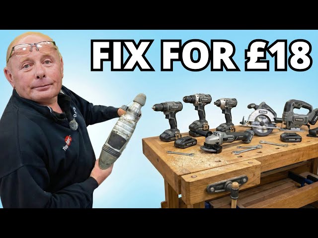 How I Saved My Friend £90 on a New Titan Hammer Drill? Power Tool Repair Guide