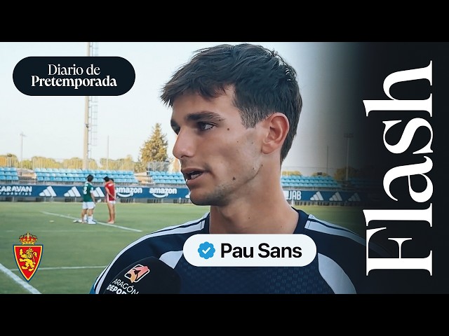 FLASH | Pau Sans | Real Zaragoza vs. Barbastro | Friendly