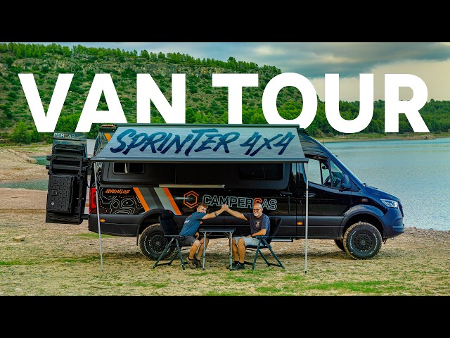 VAN TOUR 💥 THE PERFECT CAMPER 🐺 THE BLACK PANTHER