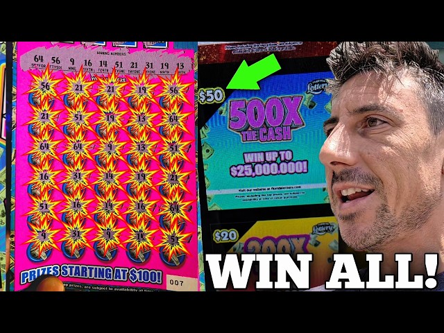 💥WINALL💥 $50 500X The Cash Ticket🤑
