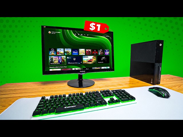 I Built a Gaming Setup for $1!
